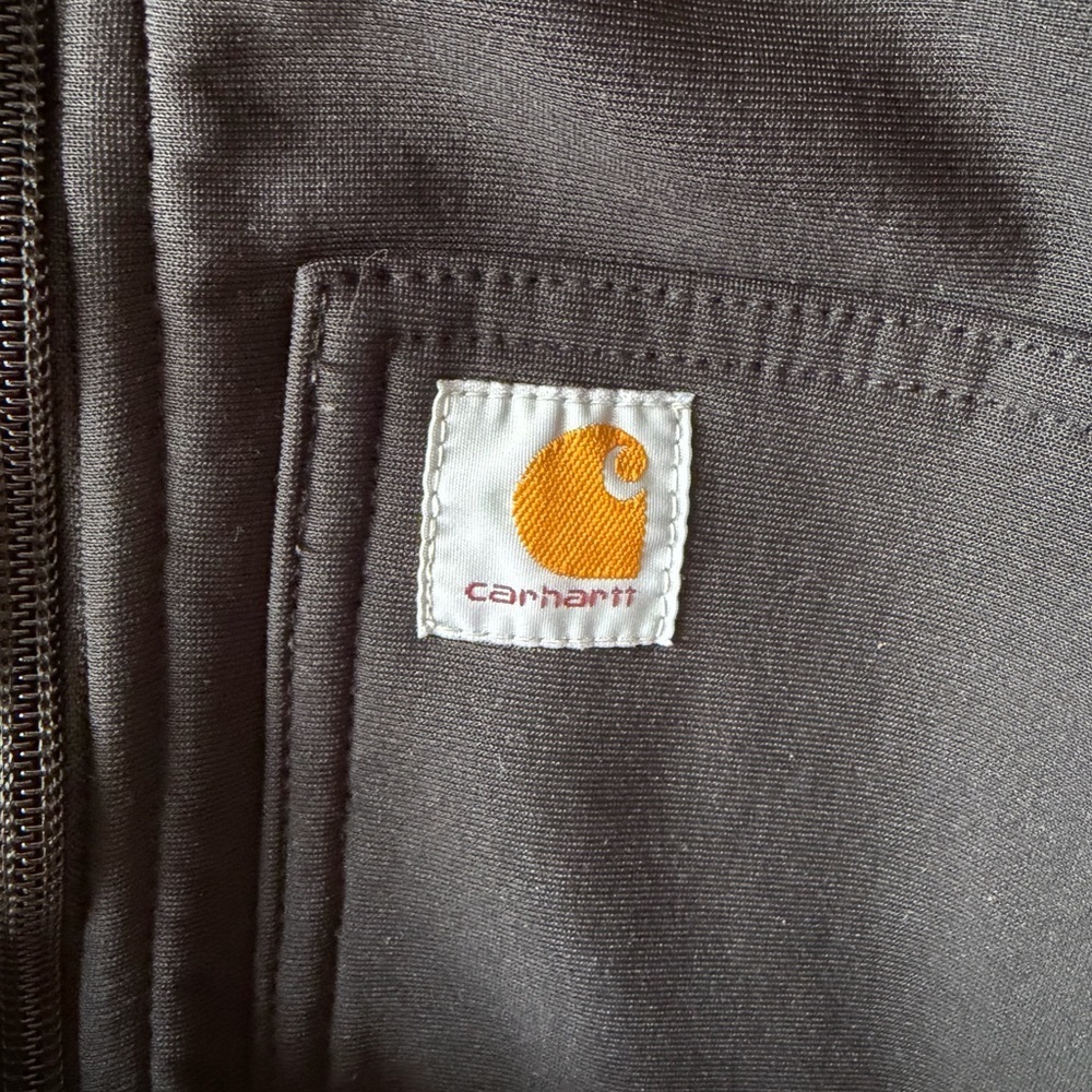 Carhartt ladies black  Softshell Full-Zip Jacket - Picture 3 of 6